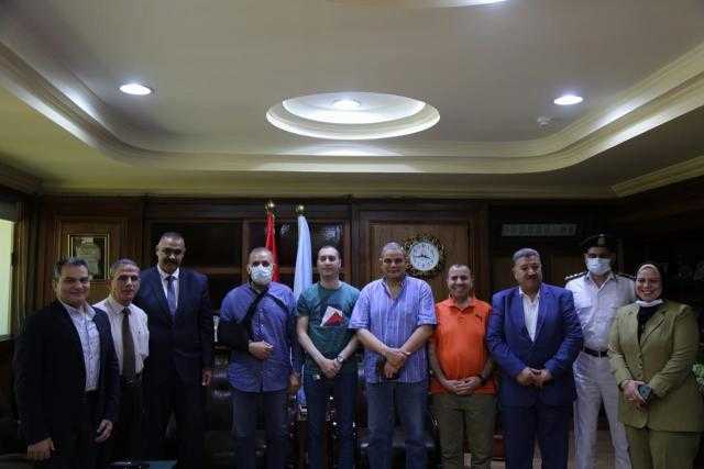 محافظ كفر الشيخ يناقش سبل التعاون بين المحافظة والجامعة ومديرية الأمن