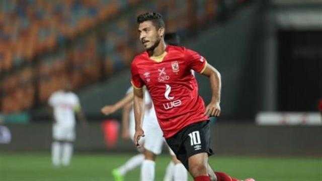 محمد شريف يسجل الهدف الأول للأهلي في شباك الزمالك