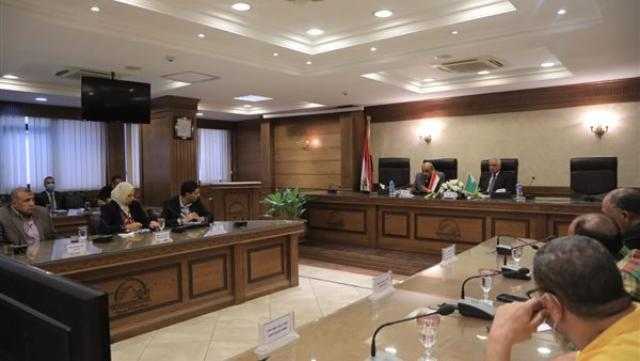 تكثيف أعمال إزالة الإشغالات والتعديات على الأراضي الزراعية في الجيزة