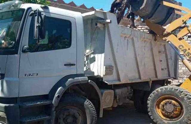 رفع 180 طن قمامة ومخلفات من شوارع كفر الزيات بالغربية