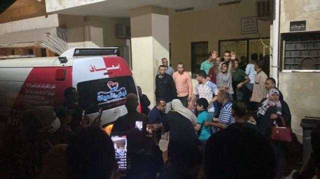 تشييع جثمان طالبة جامعة المنصورة بعد التصريح بدفنها