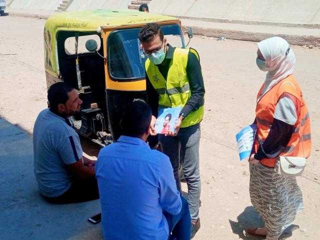 بالصور.. حملات للتوعية بخطورة المخدرات بالبرلس وبلطيم