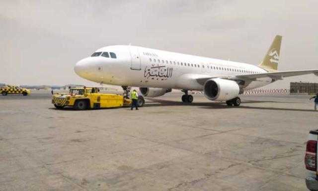 الخطوط الجوية الليبية تسير أولى رحلاتها لنقل الحجاج لمطار جدة الدولى