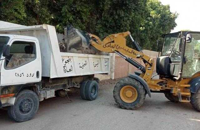 حملات مكثفة للنظافة والتطوير في 4 مراكز بأسيوط| صور