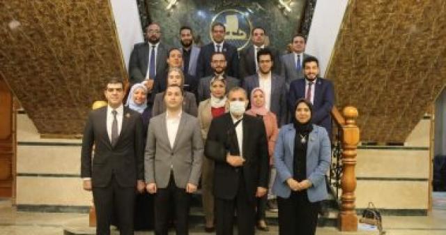 وفد تنسيقية شباب الأحزاب والسياسيين