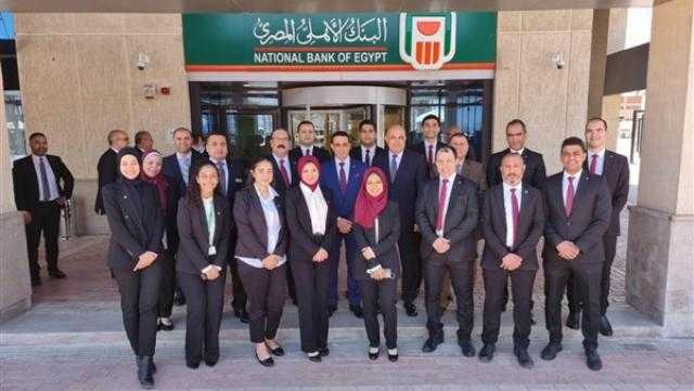 البنك الأهلي المصري يفتتح أحدث فروعه بالعاشر من رمضان