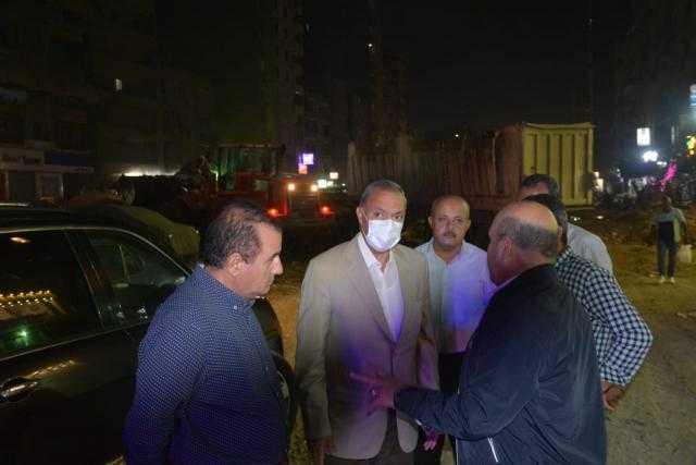 محافظ القليوبية يتابع نسبة إنجاز رفع تراكمات القمامة بأحياء غرب وشرق شبرا الخيمة