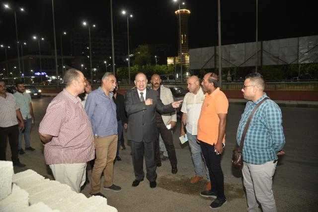 محافظ أسيوط يتفقد أعمال التطوير بمنطقتي نفقي الزهراء والسلام بحي غرب.. صور