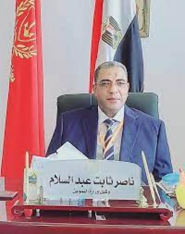 ناصر ثابت وكيل وزارة التموين والتجارة الداخلية ببورسعيد