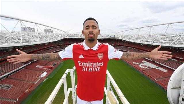 رسميًا.. أرسنال يعلن ضم البرازيلي جابرييل جيسوس