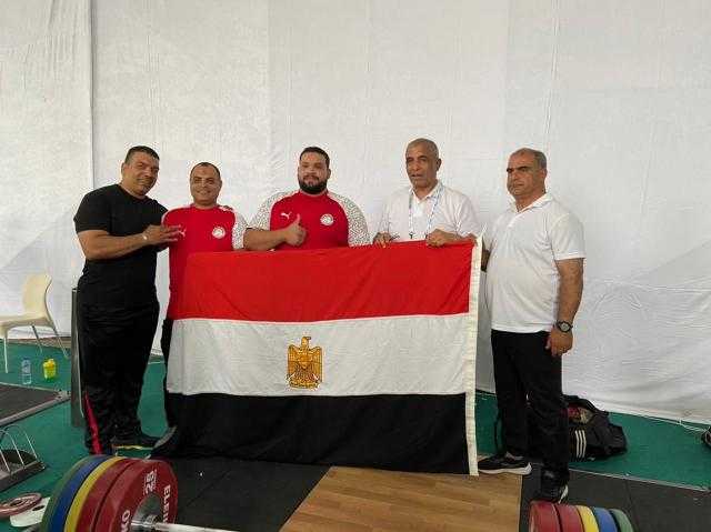 أحمد جابر يضيف برونزيتين لمصر في رفع الأثقال بألعاب البحر المتوسط