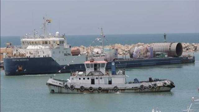 «اقتصادية قناة السويس»: ميناء العريش يستقبل أول سفينة معدات للمحطة الكهربائية بشمال سيناء