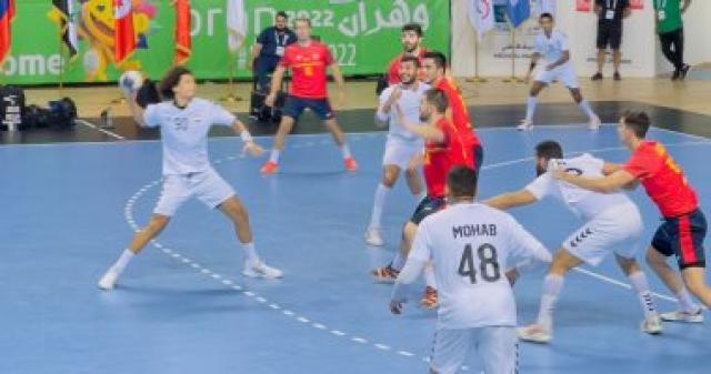 منتخب اليد أمام أسبانيا
