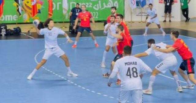 منتخب اليد يغادر الجزائر فى التاسعة صباح غدا بعد فضية البحر المتوسط