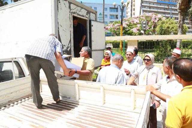 محافظ كفر الشيخ: استلام الدفعة السابعة من لحوم صكوك الإطعام | صور