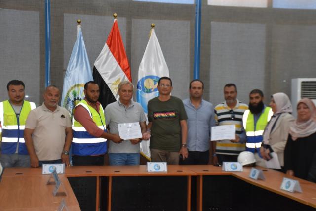 حصول محطة تحلية الضبعة ومحطة صرف صحي باب البحر على شهادة TSM الدولية