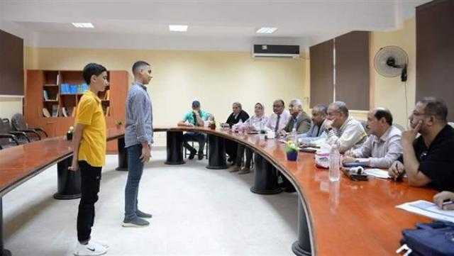 ختام اختبارات القبول للمدرسة الثانوية الفنية للمياه بالإسكندرية