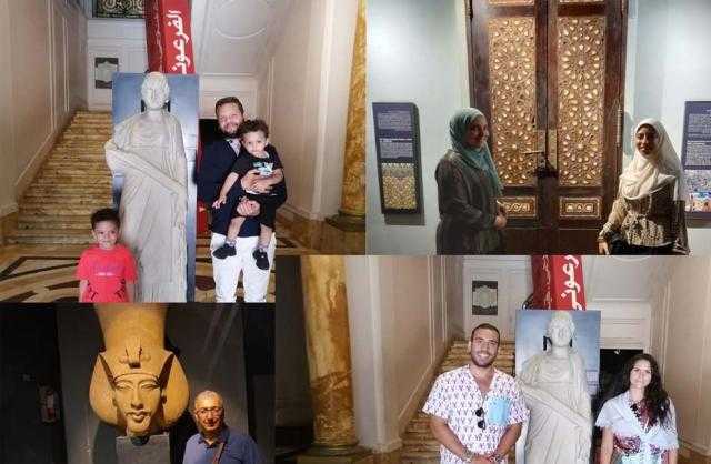 متحف الإسكندرية يستقبل مجموعة من الزوار المصريين والسائحين خلال أيام عيد الأضحى |صور