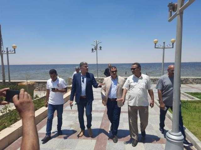 سكرتير مساعد الفيوم يتفقد المنشآت السياحية على ساحل بحيرة قارون.. صور