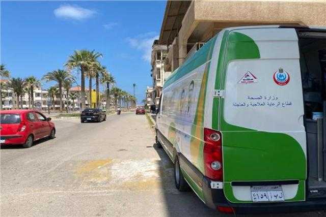 ”صحة دمياط” تطلق عيادة طبية لتأمين شواطئ رأس البر في الصيف