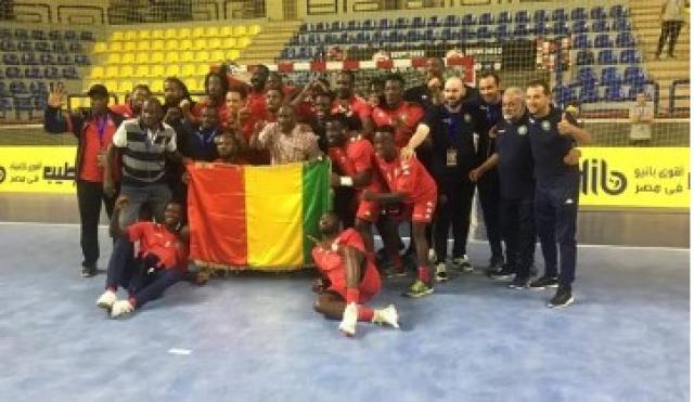 غينيا تفوز علي الجزائر في كأس أمم أفريقيا لليد
