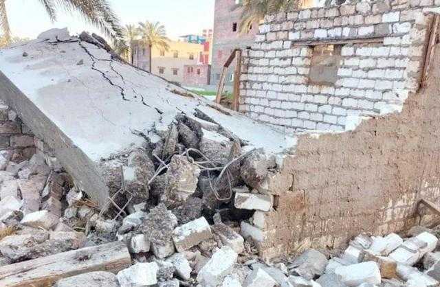 إزالة 6 حالات تعدٍ ومخالفات بناء في قرى طنطا