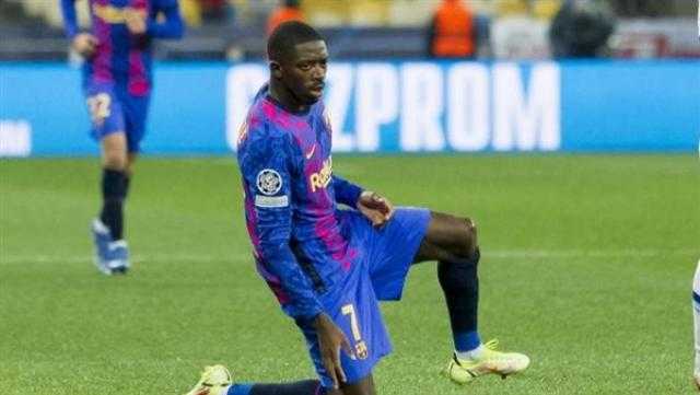 برشلونة يعلن تجديد عقد ديمبلي