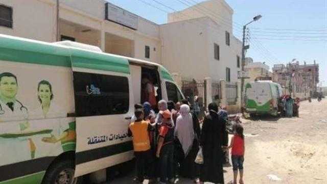 إطلاق 42 قافلة طبية مجانية في المناطق النائية والمحرومة من الخدمات الصحية