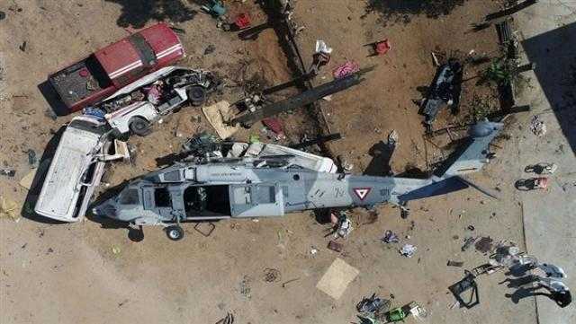 مقتل 14 شخصًا في تحطم طائرة عسكرية بالمكسيك