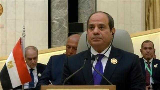 الرئيس السيسي: قمة جدة تؤكد عزمنا على تطوير المشاركة بين الدول العربية وأمريكا