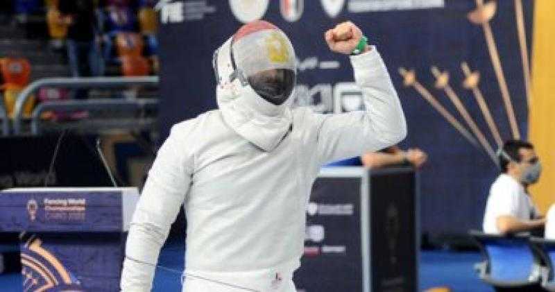 زياد السيسي يتأهل لدور الـ32 بسلاح السيف لبطولة العالم للرجال