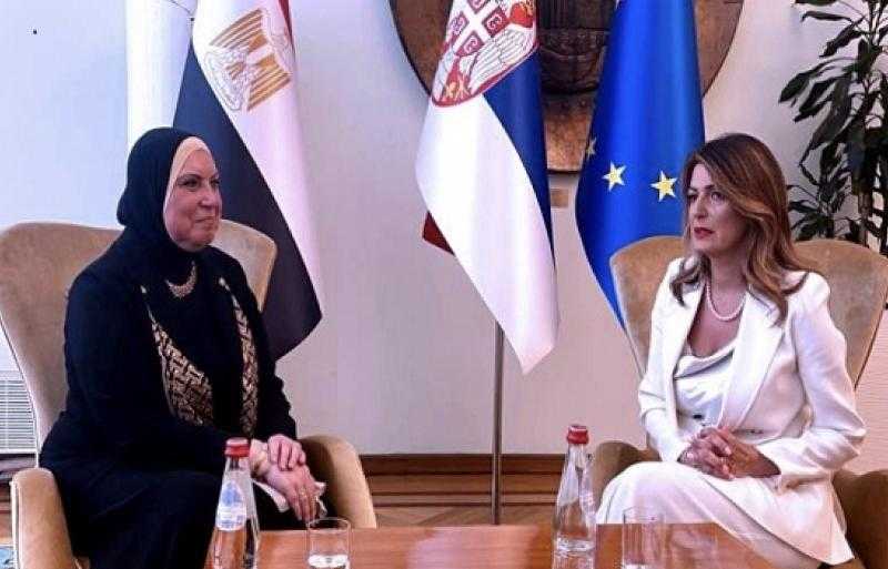 وزيرة التجارة الصربية: توقيع اتفاقية التجارة الحرة مع مصر بنهاية العام الجاري