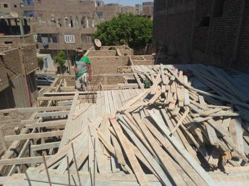إيقاف 8 حالات تعد ومخالفات بناء في المحلة الكبرى