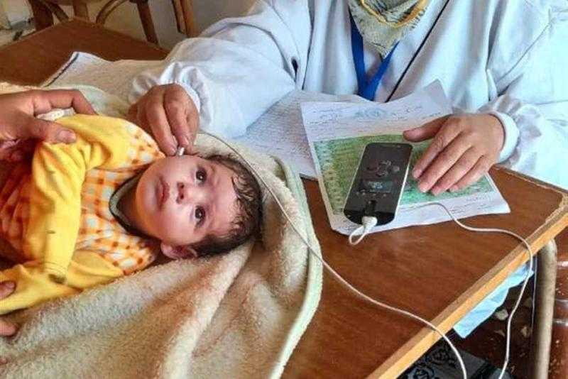 الكشف على 11 ألف طفل حديث الولادة لعلاج ضعف السمع بالمنيا