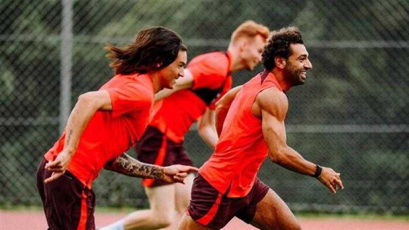 محمد صلاح يشارك في مران ليفربول.. صور