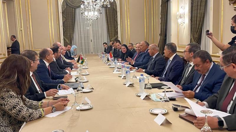 جلسة المشاورات المصرية ـ الأردنية بمشاركة عدد من الوزراء