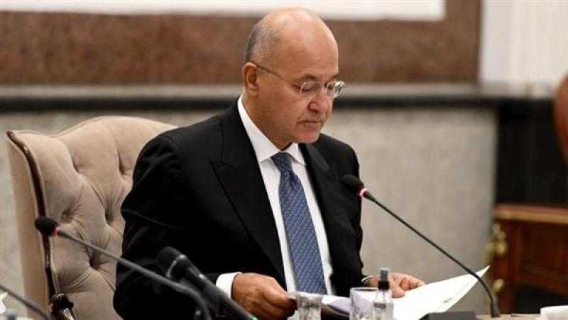 الرئيس العراقي يؤكد ضرورة التزام التهدئة وتجنّب أي تصعيد