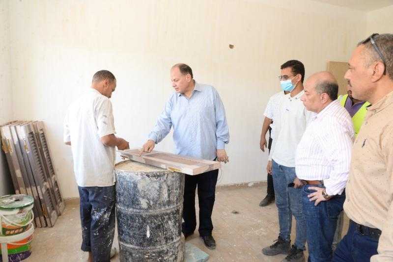 محافظ أسيوط يتفقد أعمال إنشاء مجمع خدمات المواطنين في منفلوط