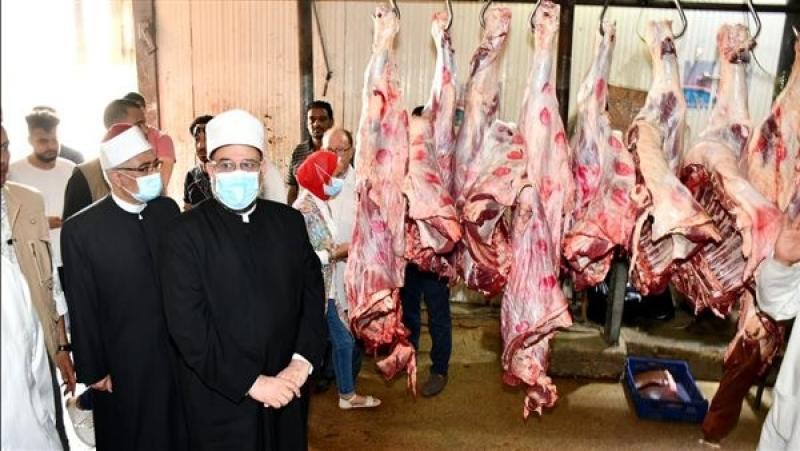 الأوقاف توزع 60 طنًا من لحوم الأضاحي اليوم في 22 محافظة