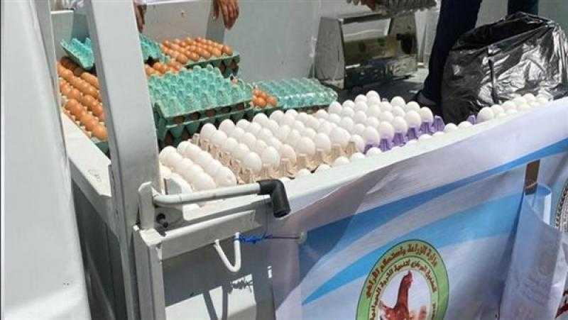 حصاد وزارة الزراعة.. سيارات لبيع البيض بأسعار مخفضة ومناقشة الاستثمارات الحيوانية| إنفوجراف