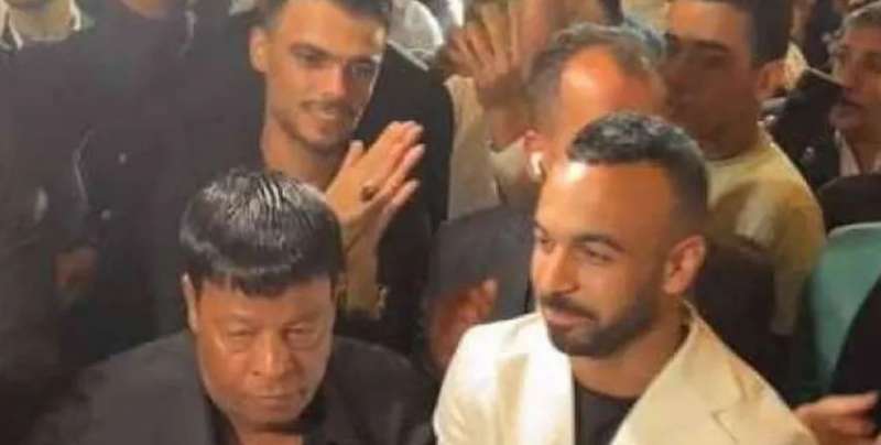 مجدي أفشة خلال حضوره أحد الأفراح