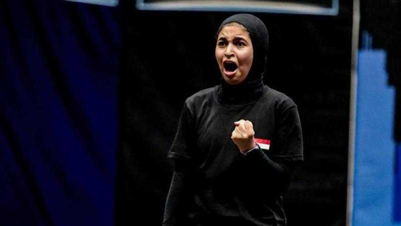 حبيبة البسومي بطلة تنس الطاولة: لديّ حماس كبير لتحقيق نتيجة جيدة في بطولة العالم