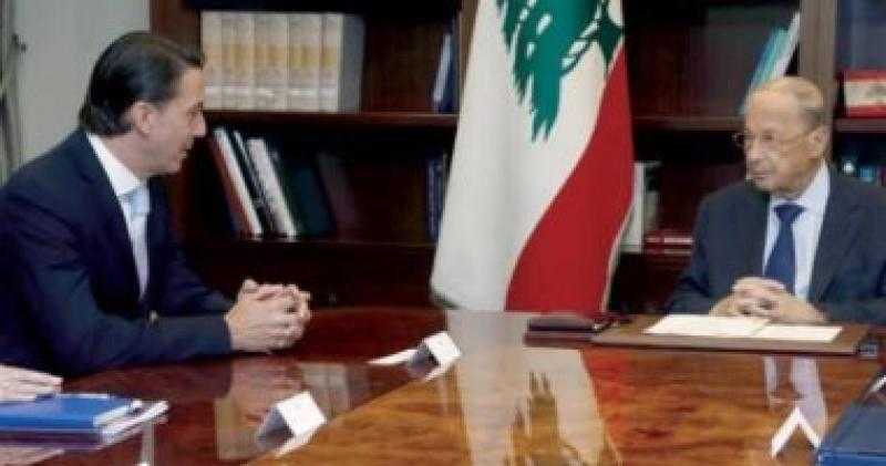 الوسيط الأمريكى فى ملف ترسيم حدود لبنان البحرية يصل بيروت
