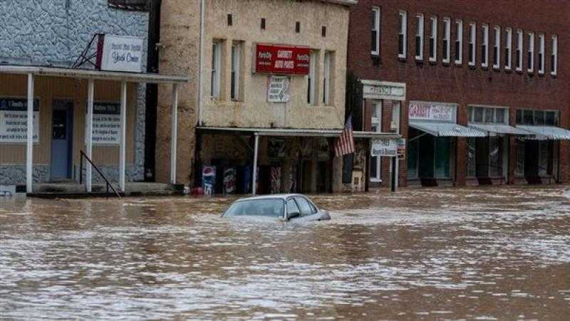 ارتفاع حصيلة ضحايا فيضانات ولاية كنتاكي الأمريكية إلى 28 شخصاً