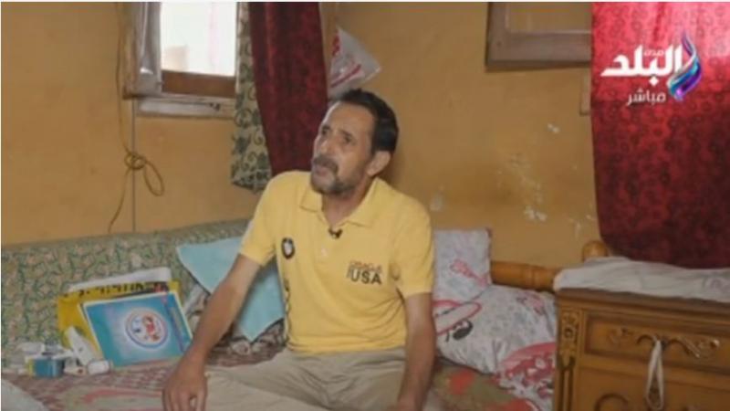 بعد استجابة الرئيس لحالته.. فايز حلمي: ربنا يخلي السيسي وتحيا مصر.. فيديو