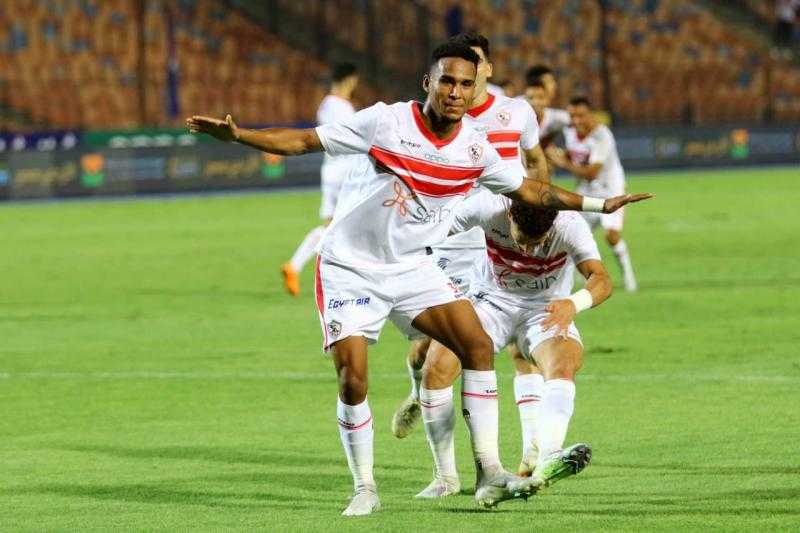 الزمالك يتقدم على بيراميدز بهدفين في الشوط الأول