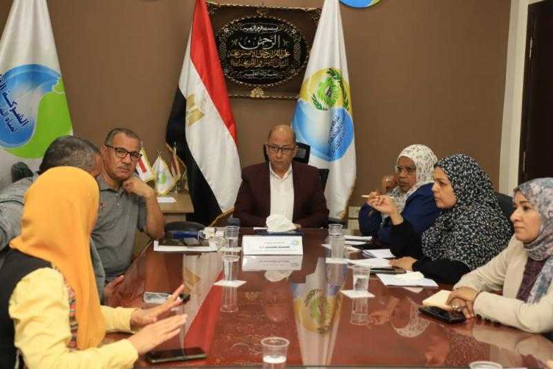 ”مياه أسيوط” ترصد الموقف التنفيذي لقياس كمية الفاقد