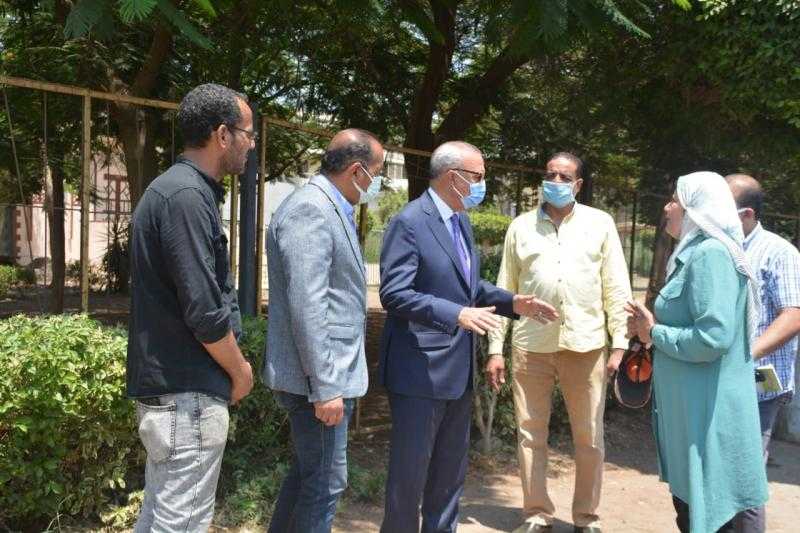 محافظ القليوبية يتابع مشروعات القناطر الخيرية وحي غرب شبرا الخيمة