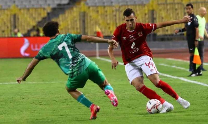 مباراة الأهلى والمصرى