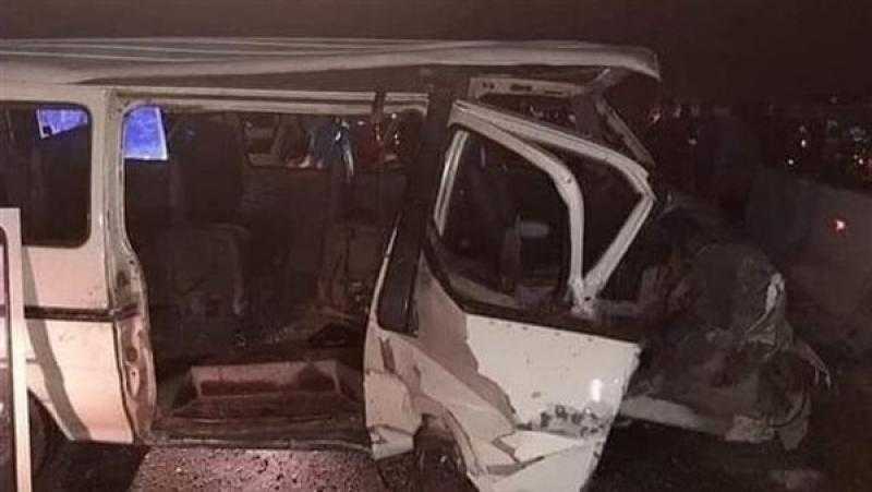 بينهم 5 أطفال.. مصرع وإصابة 11 شخصًا في حادثي تصادم بالبحيرة